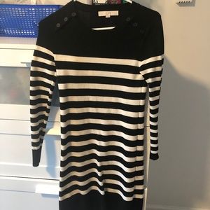 Elegant sweater dress for work, holidays or formal occasion
